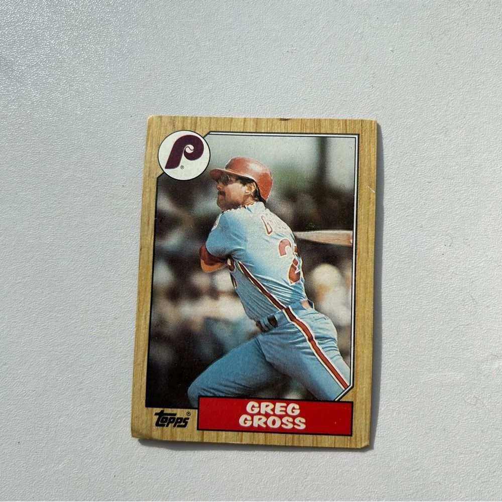 Vintage Baseball Trading Card